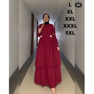 Baju Gamis 2022 Kekinian Viral Mewah Ameena Dress / Gamis dan Dress Pesta/ Gamis Lebaran LD Up to