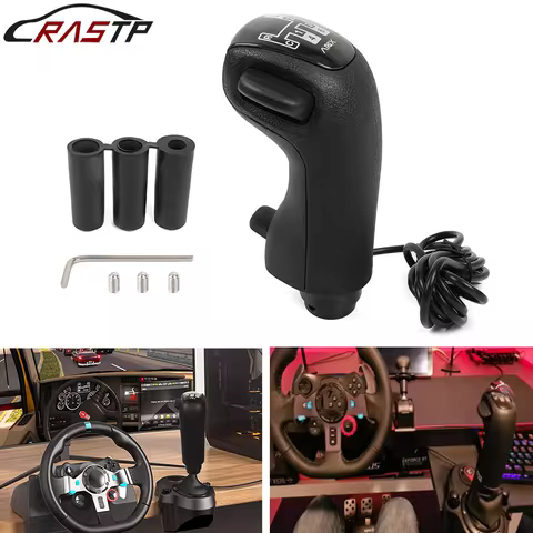 PC USB Gear Simulator Shifter Knob For Logitech G923 G29 G27 G25 TH8A USB Gearshift Knob For Scania 