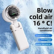 N607 High-Speed Handheld Violent Fan Neck Hanging Office Outdoor Portable Rechargeable Digital Displ