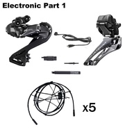 Shimano ULTEGRA Di2 R8150 Groupset 2x12s R8100 Crankset Cassette BT DN300 EW EC300 Charging Cable Ro