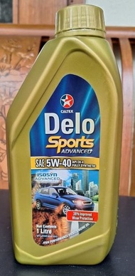 Caltex Delo Sports Advanced 5W40 5W-40 Ck-4 Ck4 Delo 5W40 Delo 5W-40