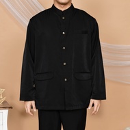 BEAUTY-jasko jas koko polos hitam putih hijau termurah fashion pria jas koko polos premium pria dewa