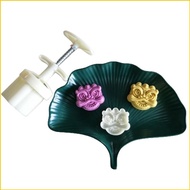 KOK Plastic Mooncake Stamps Lion Shape Mooncake Moulds Green Bean Cake Pastry Molds Mooncake Cutters Pastry Decoration T