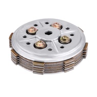 pikdsg Motorcycle Clutch Disc Pressure Plate Assembly for YBR125 YBR 125
