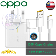(PROMO) OPPO Super Vooc 65W/80W Charger 10V 6.5A With Type-C USB Cable support Fast Charger