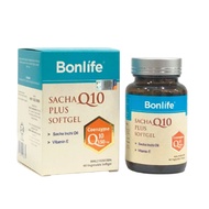 【Bonlife】Sacha Inchi Q10 Plus Softgel High Blood Pressure Heart Health Energy Boost Gel Lembut Jamu 