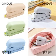 QINJUE Hole Puncher, Labor-Saving Mini 6-Hole Puncher, Simple Handheld Loose-Leaf Hole Punch|A5/B5/A