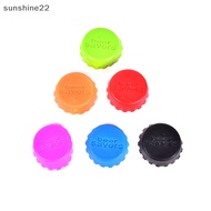 SN  6pcs Reusable Silicone Bottle Caps Beer Cover Soda Cola Lid Wine Saver Stopper nn