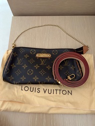 LV Louis Vuitton Monogram Eva clutch