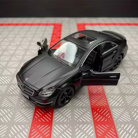 1:36 Mercedes-Benz CLS63 C63S AMG Coupe Alloy Sports Car Model Diecasts Metal Vehicles Car Model Sim