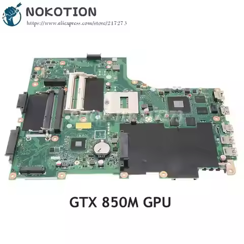 NOKOTION For ACER Aspire V3-772G V3-772 Laptop motherboard DDR3L GTX 850M＋HD 4600 NBMMB11001 NB.MMB1