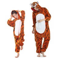 NEW Animal Cosplay Overalls Kigurumi Tiger Costume Halloween Carnival Stage Performance Role Play fo