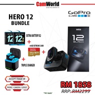 GOPRO HERO 12 BUNDLE (ORIGINAL GOPRO MALAYSIA)