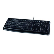 Logitech 羅技 K120有線鍵盤/USB(黑)
