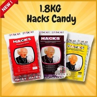 1.8KG Hacks Candy / Gula-gula Hacks (Original / Blackcurrant / Honey Lemon)