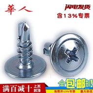 M4.2 M4.8 Screws Galvanized Self-Tapping Screws Iron Room Drill Tail Self-Drilling Dovetail Hardened