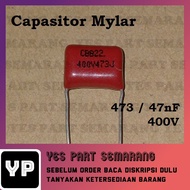 Capasitor mylar 473 400v 47n 400v