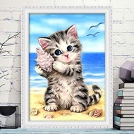 *DIY cute cat diamond painting/cross stitch painting/home decoration wall painting