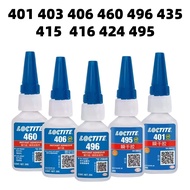 Instant Adhesive 401 403 406 416 435 460 480 495 496 Super Glue Strong Glue for Metal Plastic