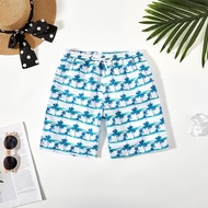 HUANGHU Store "Kids' Sunscreen Beach Shorts for Seaside Vacations - Swimwear for Boys in Malaysia"