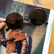 Vintage Glasses Sunglasses Shinta Khom2Tone Model (Sun) Round Frame Use Good Quality Sun Protection 