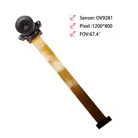 1200*800 1/4Inch OV9281 1MP FF 67.4° monochrome Camera Module For Product Vision