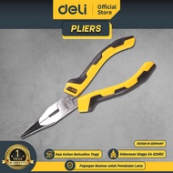 Deli Taper Pliers / Long Nose Plier 6/8" Steel PVC Tools DL210X