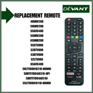 ★ ⭐ Devant Remote Control 40UHV200/ 50UHV200/ 55AVC400/ 55UHV200/ 65UHD200/ 50DTV700(A0316-UP)/ 55S