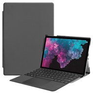 Microsoft Surface Pro4/Pro5 Flip Tablet Leather Case Surface Pro6/Pro7 All-Inclusive Protective Case Screen Protector