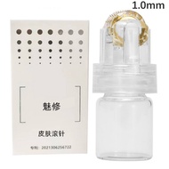 XINGHEC3 Con lăn 64 20 pins CE 0.25mm 0.5mm 1.0mm Micro Titan microneedle Derma Con lăn tem Gel ống