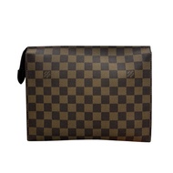 LV 棋盤格 手拿包