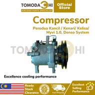 TOMODACHI Car Aircond Compressor DENSO Kancil/ Kenari/ Kelisa/ Myvi 1.0 | Compressor Kancil/ Kenari/