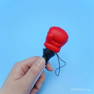 Playable Ballpoint Pen Creative Stress Relief Pen Prank Boxing Elastic Ball Pen Student Toy Pen Fun 