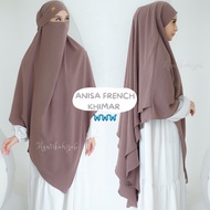 ANISA FRENCH KHIMAR BUTTERFLY FREE TWO LAYER CADDAR BY MANTIKAHIJAB HIJAB SYARI