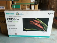 Hisense Android TV 4K UHD 55" 55B7700UW (Grade B) รองรับคำสั่งเสียง