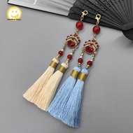 Sunshineshop 14.5cm Peking Opera Mask sel Phone Case Pendant Chinese Style Element Accessories Cloth