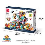 Lego feelo duplo 195 robot car parts assembled into robots