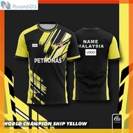 BADMINTON JERSEY MALAYSIA (BWC 2022), BADMINTON SHIRT MALAYSIA 2022 (GREEN)