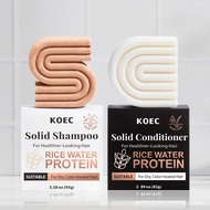 Soap-based rice cleansing combination set for nourishing hair wash koec Intensive Conditioner Shampo