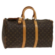 路易威登 Monogram Keepall 45 波士頓包 M41428 LV Auth 139474