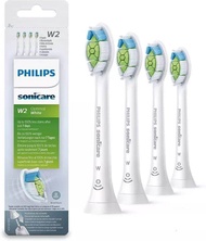 For Philips Sonicare Genuine W2 Replacement Toothbrush Heads HX6064 White Pack of 4