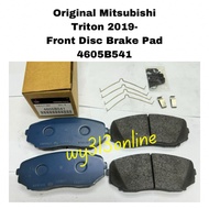 Original Mitsubishi Triton 2019- Front Disc Brake Pad Set 4605B541