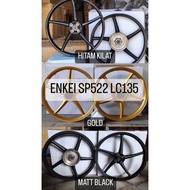 Sport rim wheel (Enkei) Sp522 yamaha lc135 lagenda 110 lagenda 115 lc135 4 speed srl110 srl115 TBM
