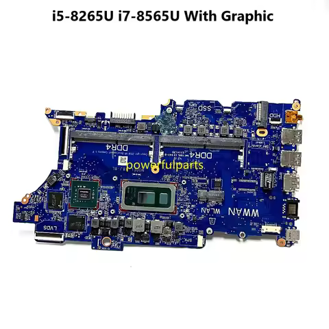 DA0X8JMB8E0 Motherboard For HP ProBook 440 G6 450 G6 Mainboard i5-8265U i7-8565U Cpu With Graphic L4
