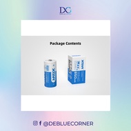 XTAR 16340 Rechargeable Protected Li-ion Battery 850mAh 2.5A - 100% Authentic