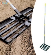 [Predolo] Lawn Leveling Rake with Long Handle, Effortless Landscaping Leveling Tool, Lawn Leveling T