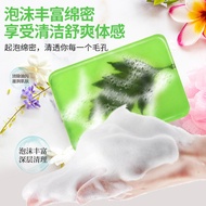 Soap Moxa Leaf Manufacturer2024.1.30Soap Soap Skin Wet Bath Volt Essential Oil Soap Herbal Cleaning Spot Wash Hand Wholesale Argy Wormwood