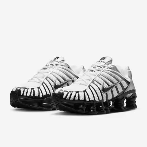 Nike genuine Shox TL women's outdoor fashionable thick sole cushioned running shoes HQ4049-001