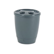ACE Tatay Alpha Toothbrush Cup Toothbrush Holder With Divider - Grey