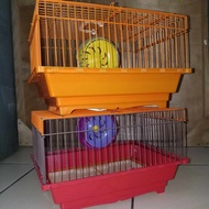 HAMSTER CAGE/CARRIER WITH WHEEL